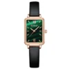 Curren Women's Square Green Dial Watch - MC2K1056